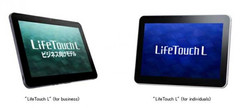 NEC debuts the LifeTouch L tablet