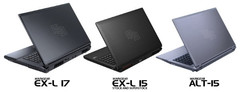 Maingear updates the eX-L15. Alt-15 and eX-L17 laptops