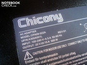 A 300 watt adapter takes care of the power supply.