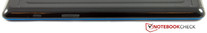 Top: Microphone, power, volume