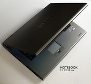 We liked that this notebook inherited the solid chassis of the Tecra line.