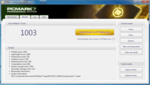 PCMark 7 score: 1003 points