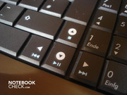 Numerical block with somewhat smaller keys