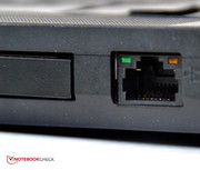 Gigabit LAN is on the rear right.