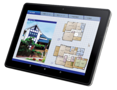Sharp RW-T110 Gingerbread tablet with NFC Sharp RW-T110 Gingerbread tablet with NFC