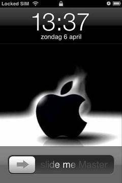 Apple patents slide to unlock feature