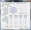System info CPUZ RAM SPD
