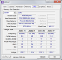 Systeminfo CPUZ RAM SPD