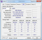 System info CPUZ RAM SPD