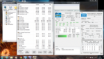 Stress test - CPU+GPU: constant 1.4 GHz
