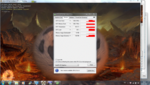 CPU stress test + HD Graphics: 800-850 MHz