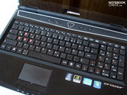 The keyboard proved to be quite rickety.