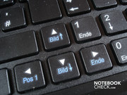 The arrow keys have a good size.
