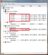 Maximum temperature Toshiba X500-121 (without Shield)