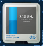 3.1 GHz maximum Turbo clock rate