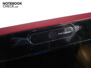 The integrated webcam can be configured in many ways and convinces with perfect picture quality as well as a high resolution of 1280 x 800