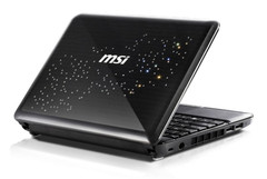 MSI Wind U135DX Crystal is an all crystals netbook MSI Wind U135DX Crystal is an all crystals netbook