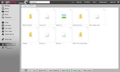 On the left you will find our drives