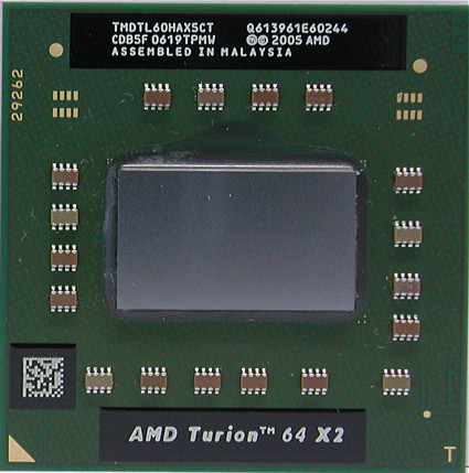 AMD Turion 64 X2 TL-60 Notebook Processor - Notebookcheck.net Tech