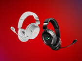 The HyperX Cloud Flight 2 is available in two colors. Pictured: a promo picture of the gaming headset. (Image source: HP)