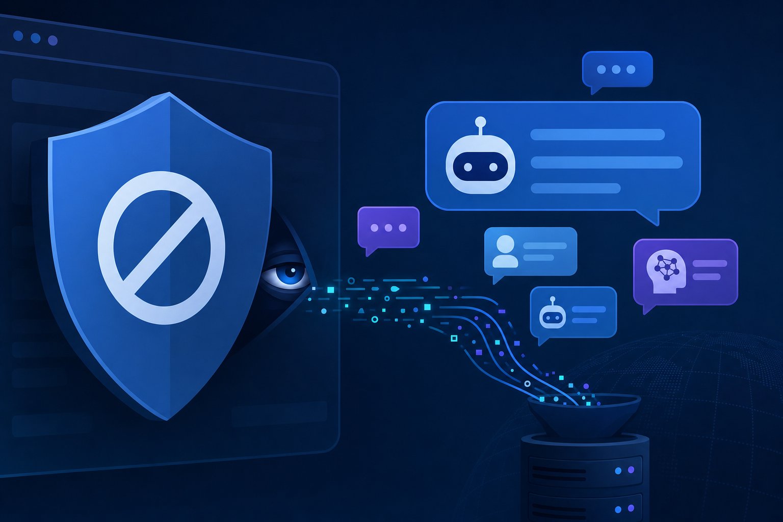 Malicious Ad-blocker Extensions Exfiltrate AI Chat Data