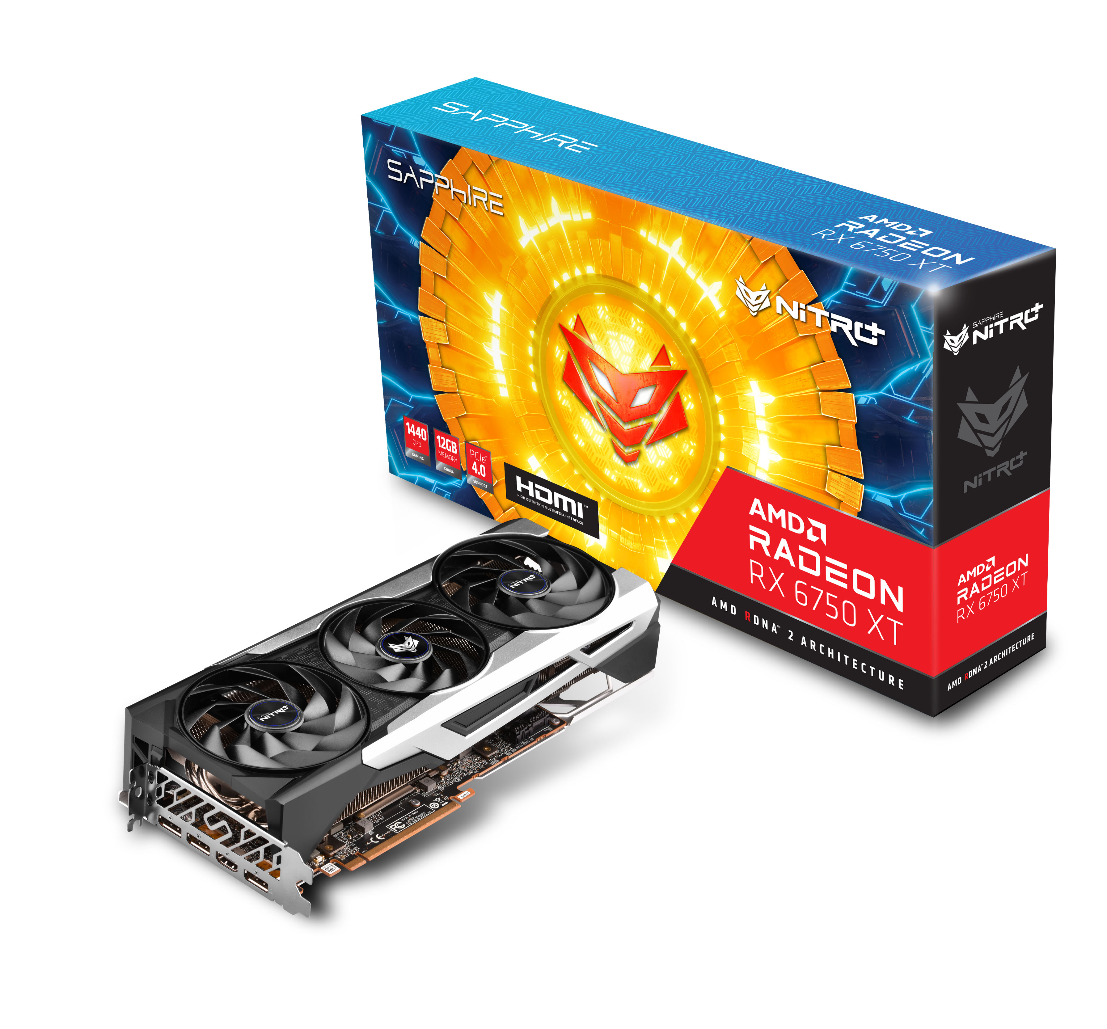 Sapphire Nitro+ Radeon RX 6750 XT desktop GPU in review: Fast 1440p  graphics card with a massive cooler -  Reviews