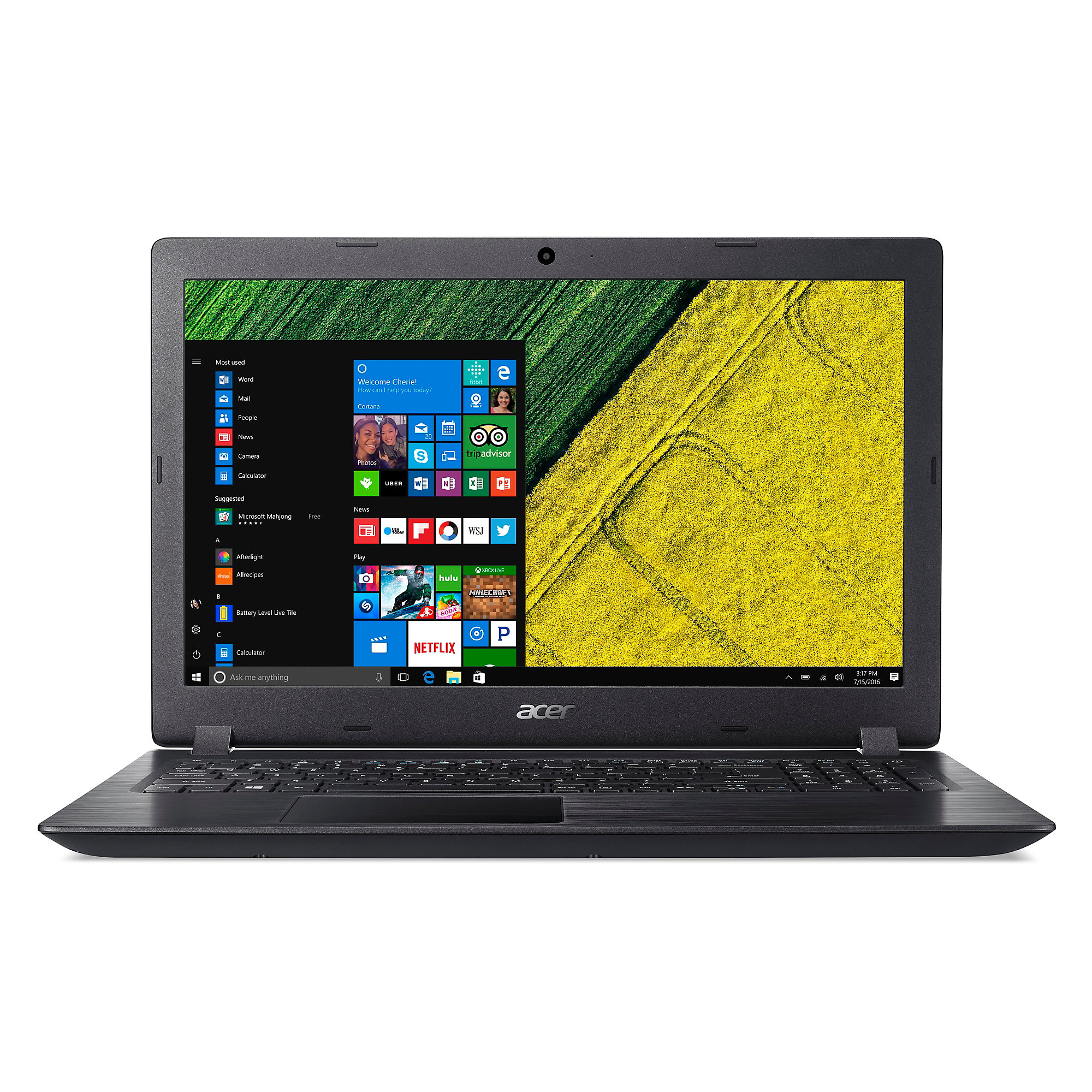 twee weken Plaats Initiatief Acer Aspire 3 (i3-6006U, HD520) Laptop Review - NotebookCheck.net Reviews