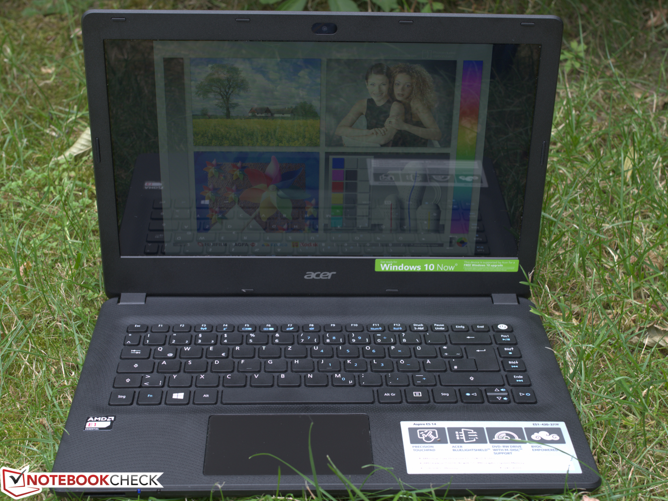 PC Portable ACER N16C2 AMD E1-7010@ 1,5ghz 4GB Gb RAM HD 3