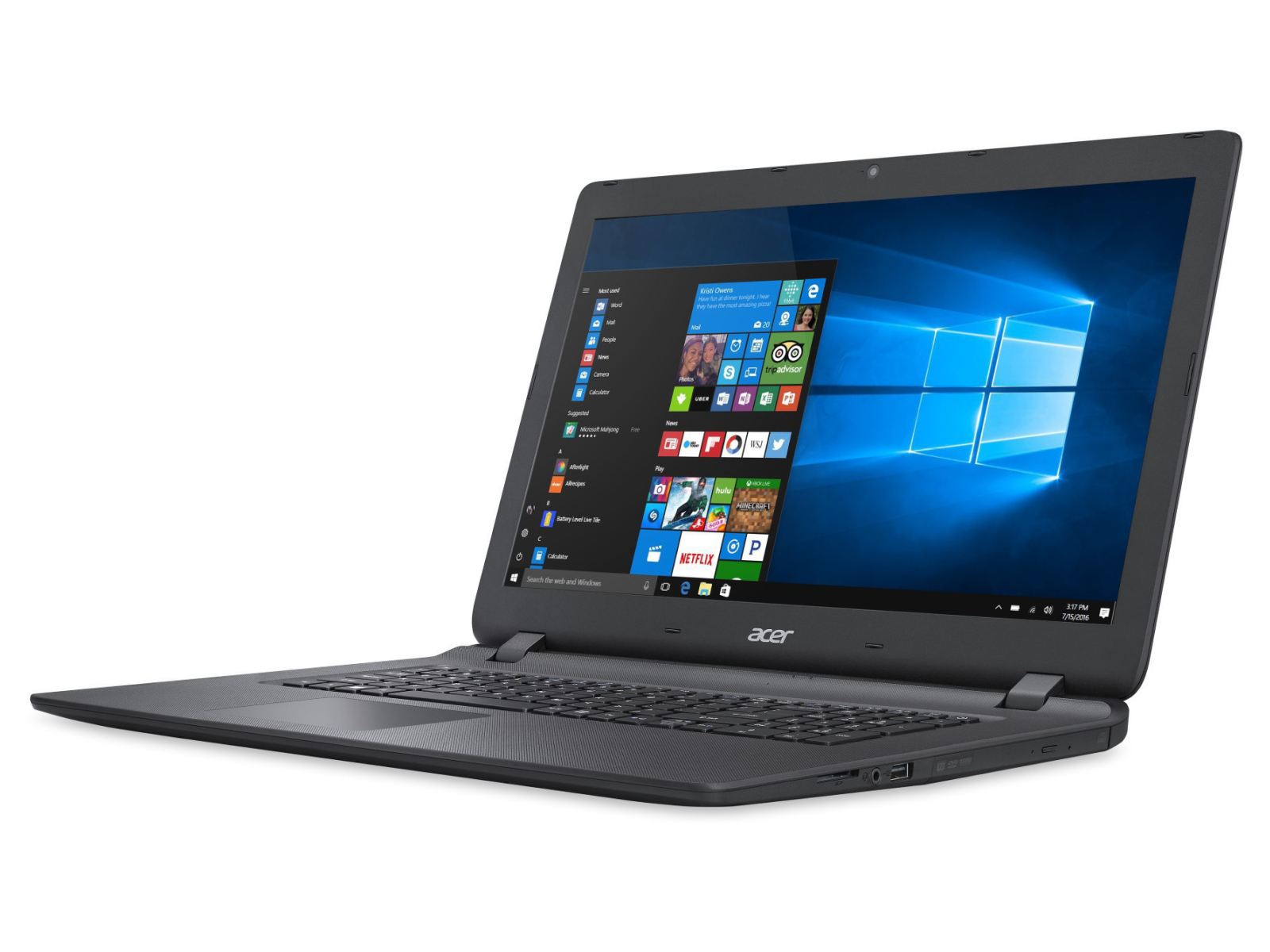 Ijveraar cowboy slachtoffers Acer Aspire ES 17 ES1-732 (N4200, 1 TB HDD, HD+) Laptop Review -  NotebookCheck.net Reviews