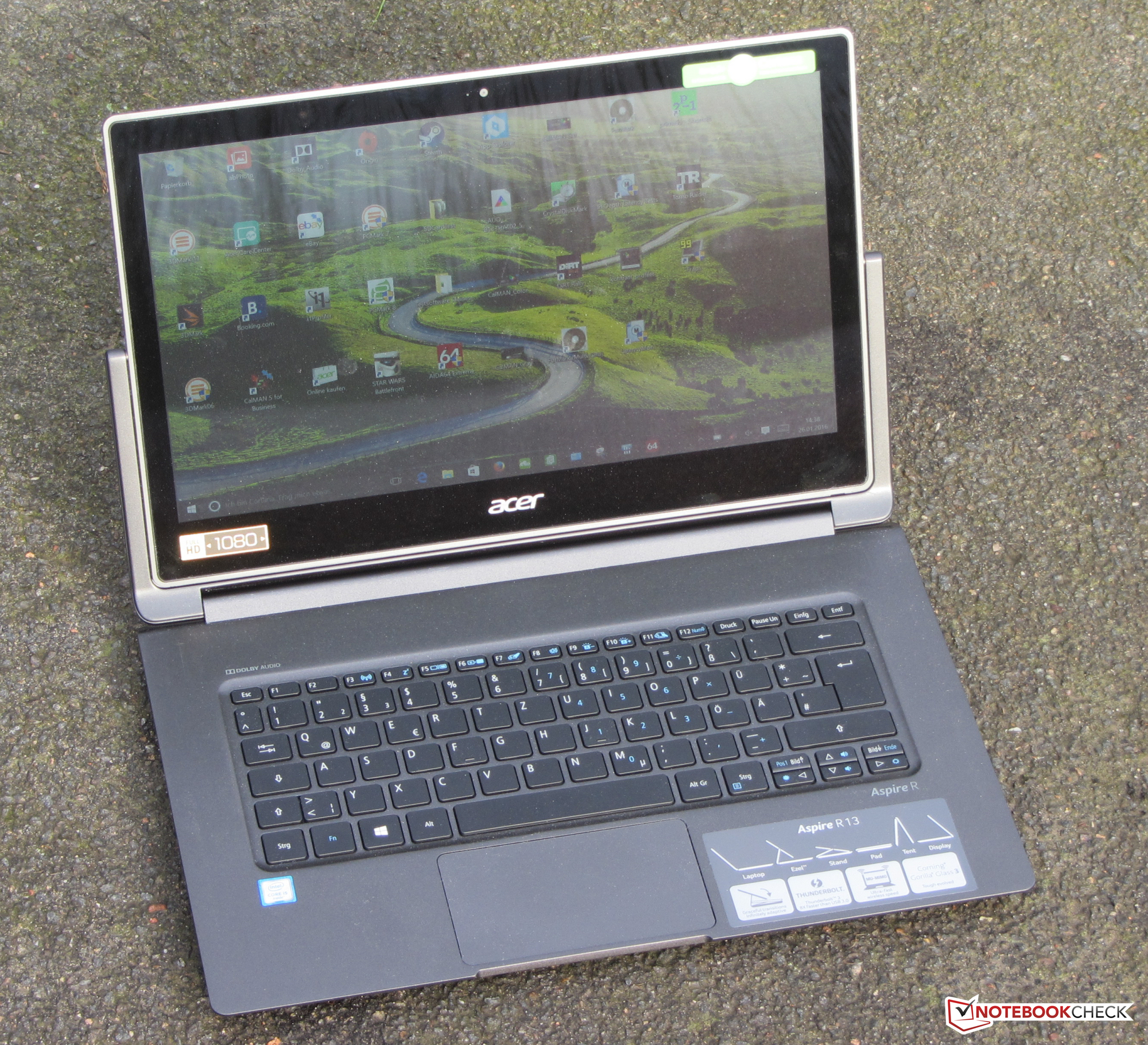 Acer Aspire R13 R7 372T Convertible Review NotebookCheck Reviews