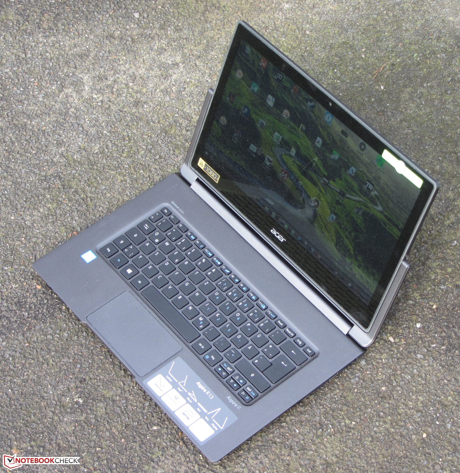 Acer Aspire R13 R7-372T Convertible Review - NotebookCheck.net Reviews