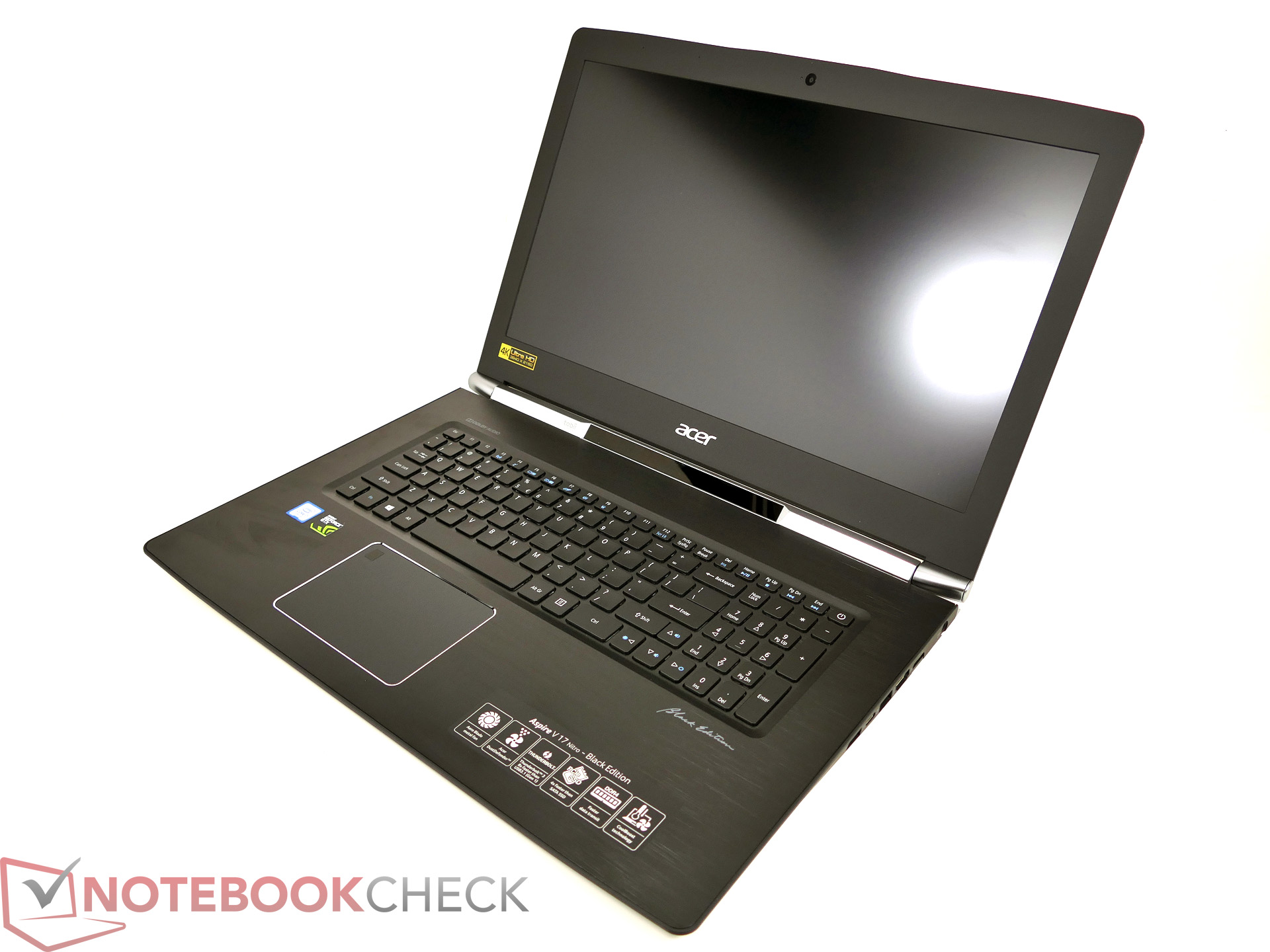 Gøre en indsats Pind let Acer Aspire V17 Nitro BE (7700HQ, GTX 1060, 4k) Laptop Review -  NotebookCheck.net Reviews