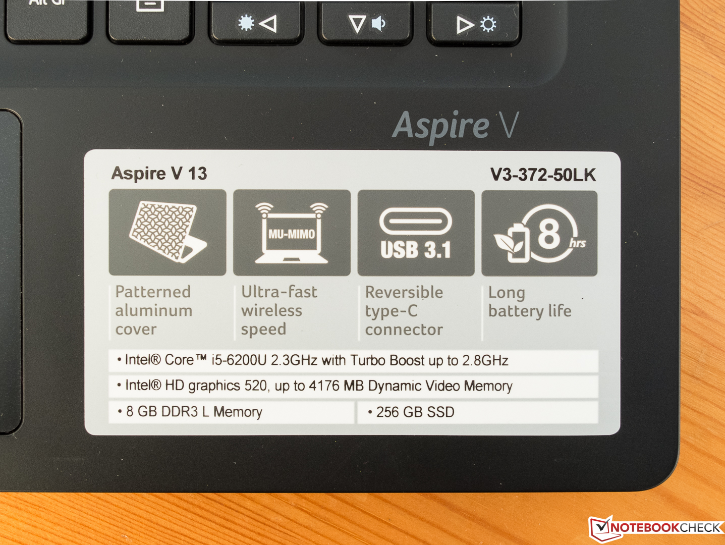 Acer Aspire V3-372 Subnotebook Review - NotebookCheck.net Reviews