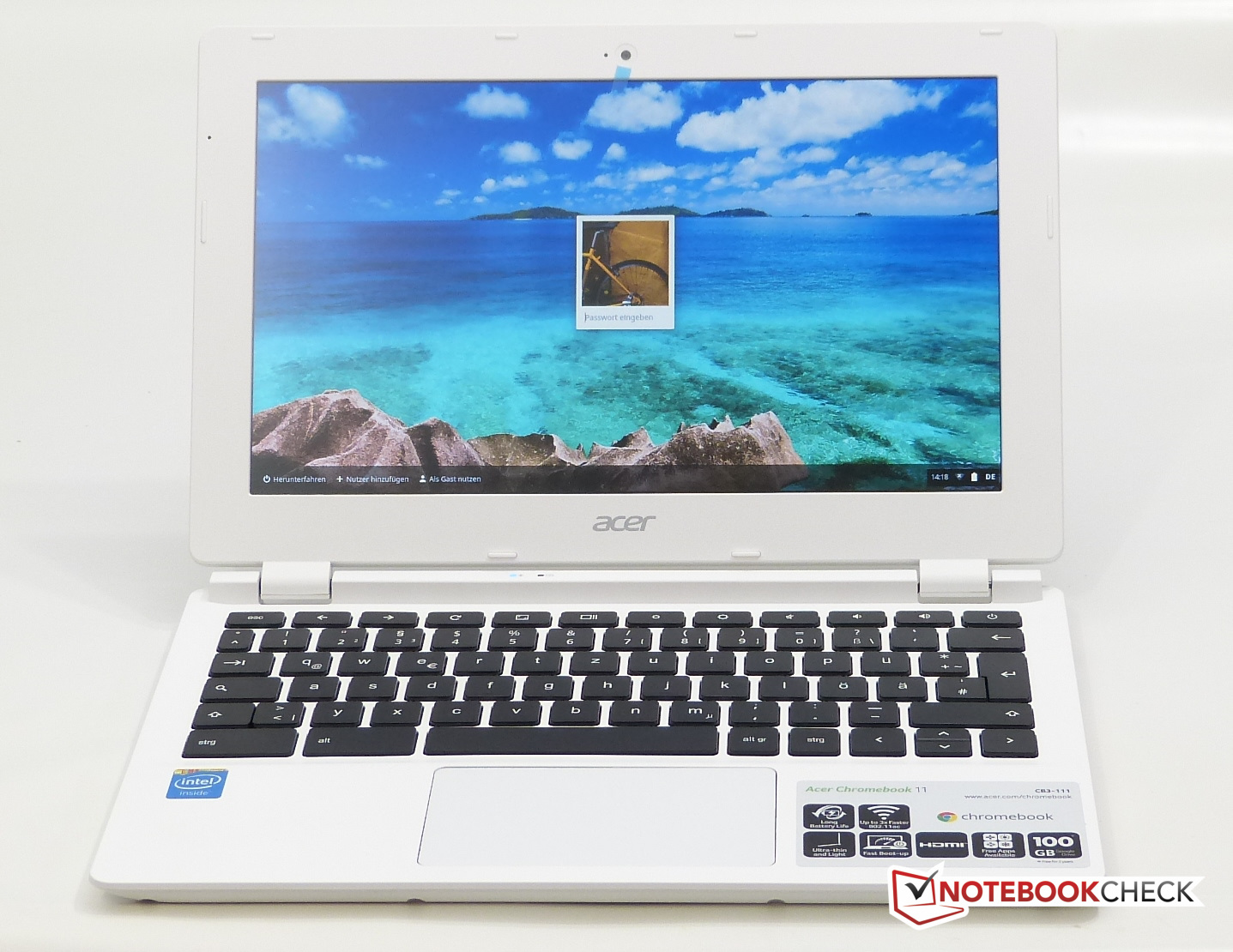 ACER CHROMEBOOK R11 CB3-111C8 SERIES EXCELLENT WITH CHARGER Amd