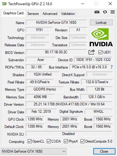 Laptop Gpu Comparison Chart