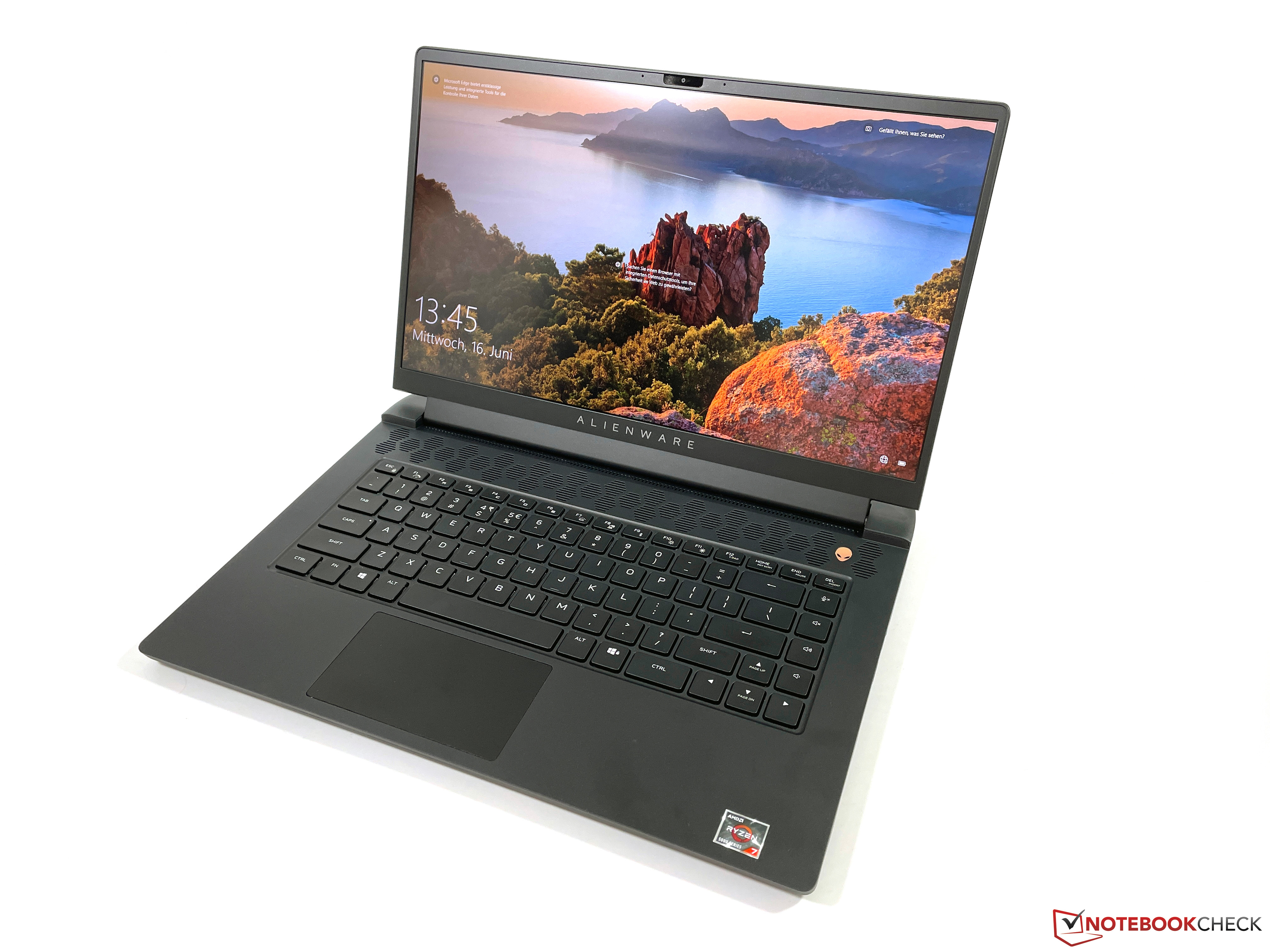 The new Alienware m15 is better with AMD Ryzen CPU - Notebookcheck News
