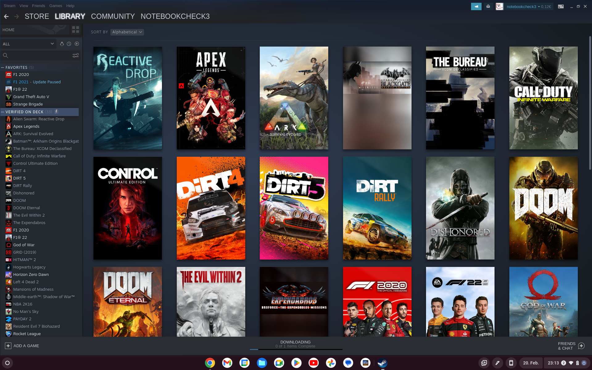 How to Play PC Games on a Chromebook with Steam