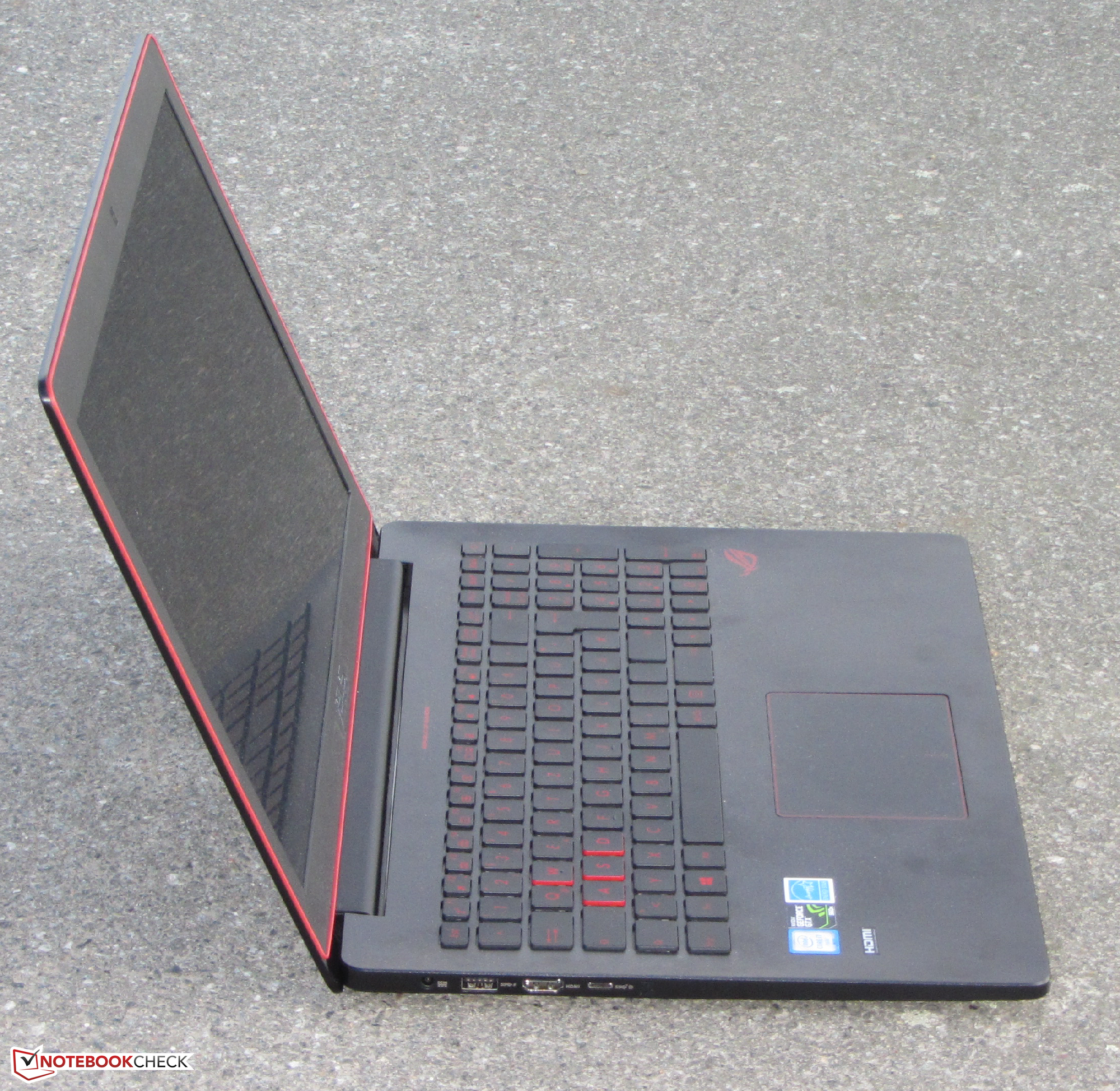Asus G501VW-FY081T Notebook Review - NotebookCheck.net Reviews