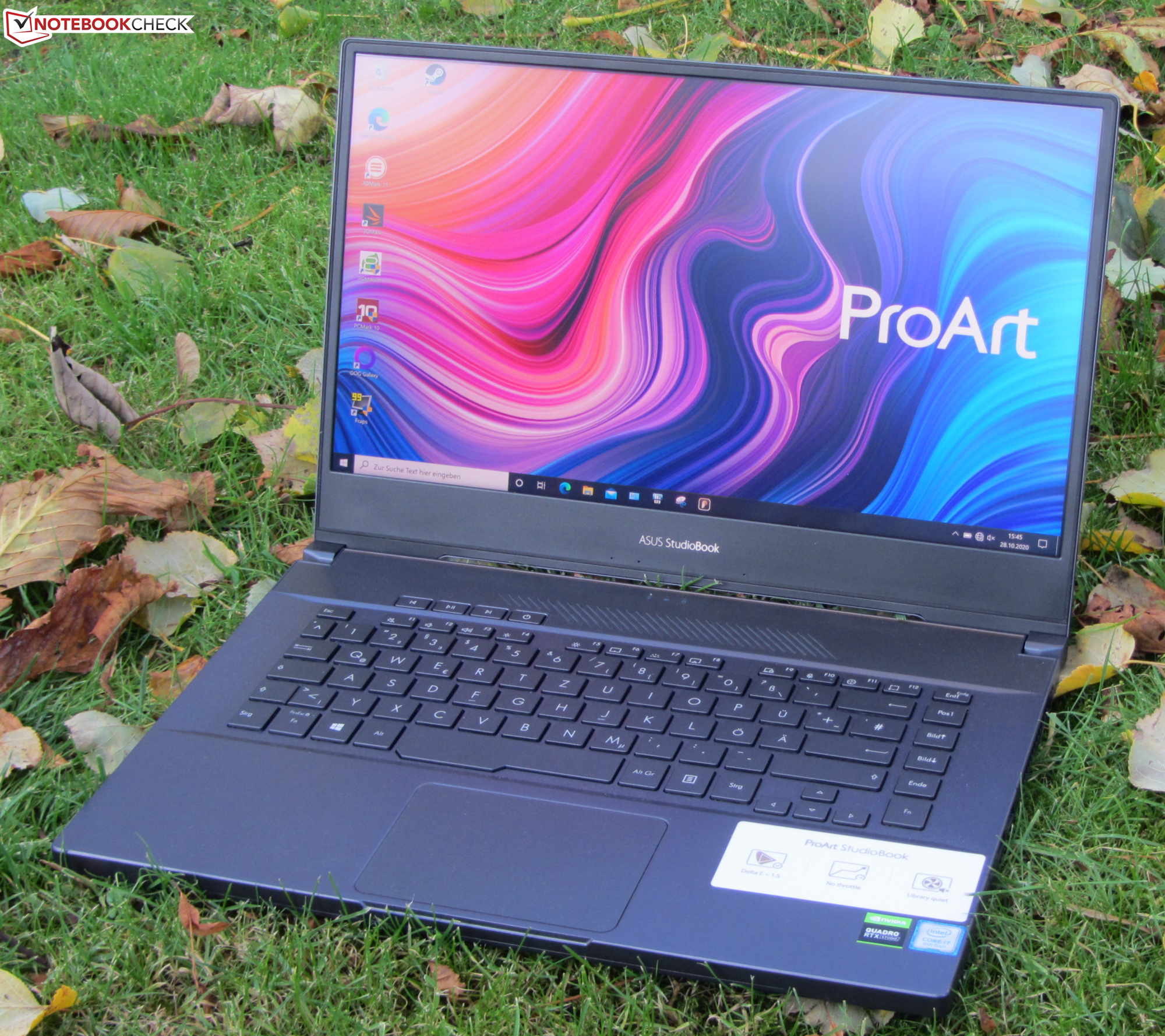 Asus proart sales studiobook 15