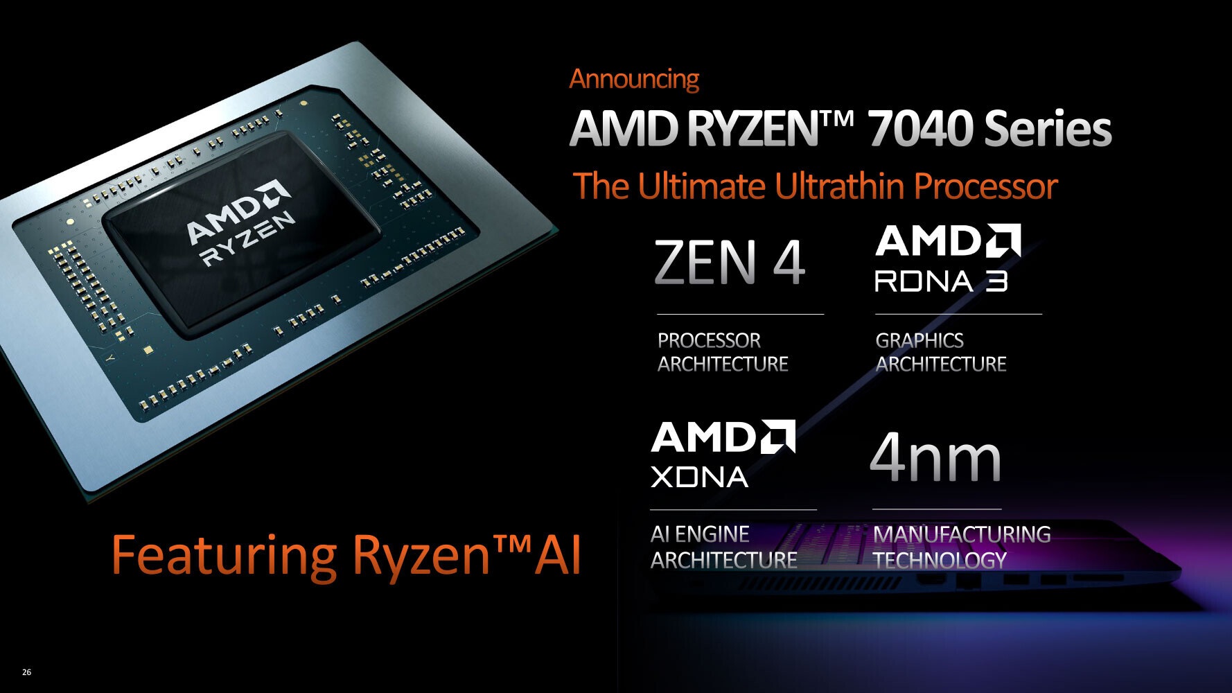 AMD Ryzen 9 7940HS analysis - Zen4 Phoenix is ideally as efficient as Apple  -  Reviews