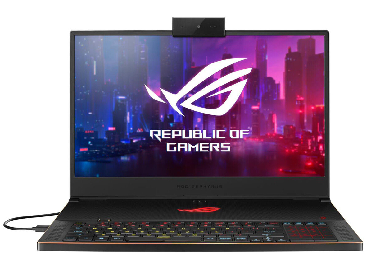 Blind tillid Hollow Græder Asus Zephyrus S GX701GXR: The slim gaming machine supports a maximum of 32  GB of RAM - NotebookCheck.net Reviews