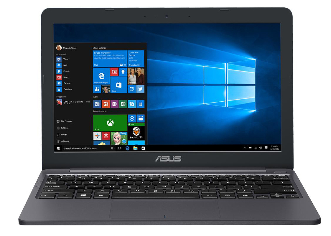 Asus VivoBook E12 E203NA (N3350, HD) Laptop Review - NotebookCheck.net Reviews