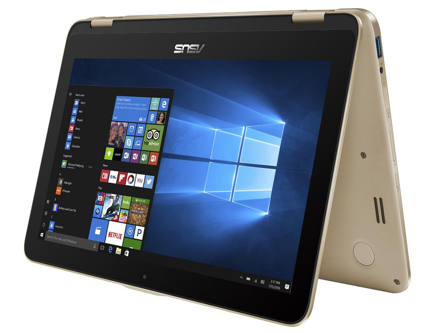 Asus VivoBook Flip 12 TP203NAH (N4200, HD) Laptop Review 