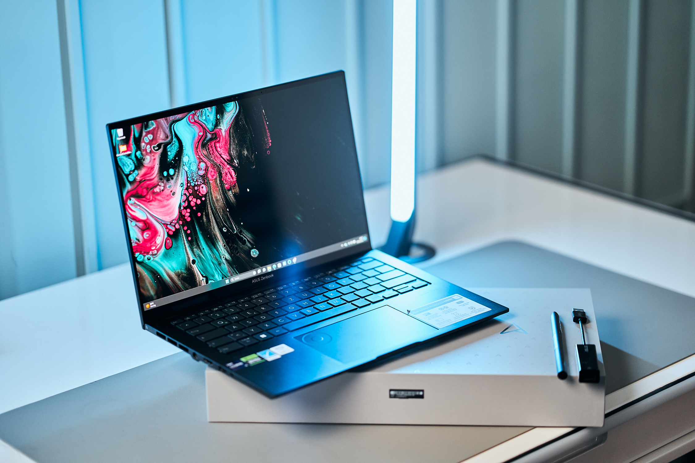 Asus Zenbook Pro 14 OLED laptop review MacBook Pro rival with 120