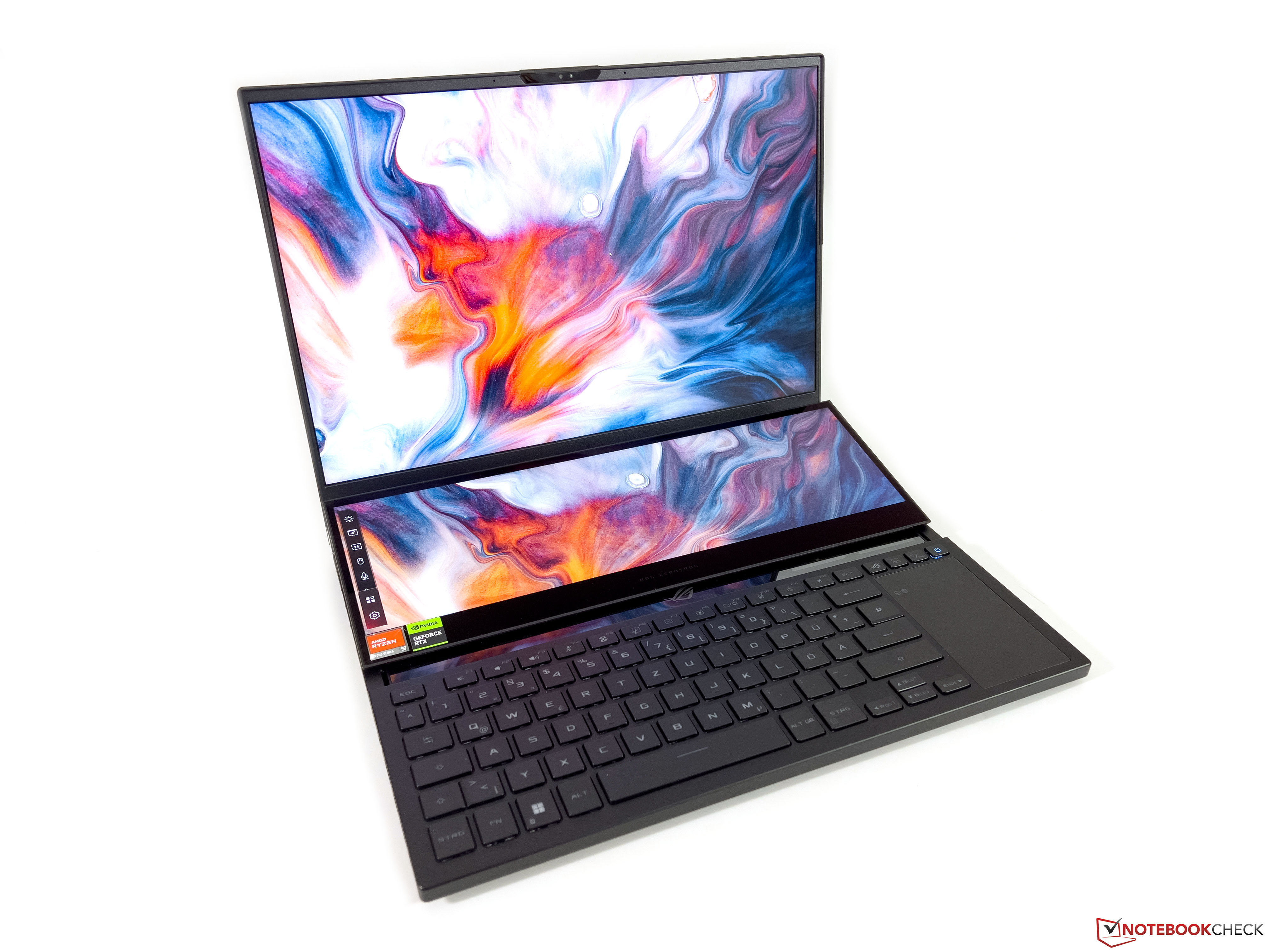 Asus ships the ROG Zephyrus Duo 16 with AMD's Ryzen 9 7945HX, the fastest mobile processor available