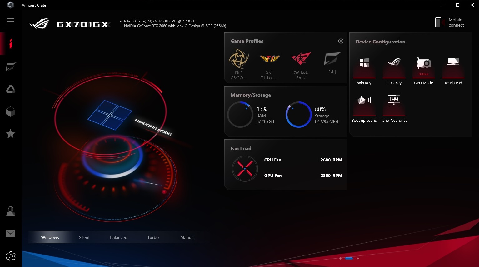 asus armoury crate asus armoury crate