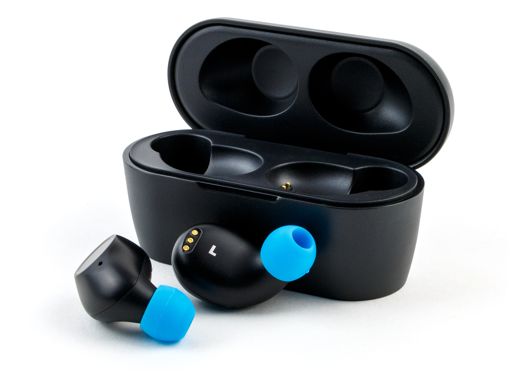 Blaupunkt Wireless Earphones With Charging Case BLACK AND WHITE