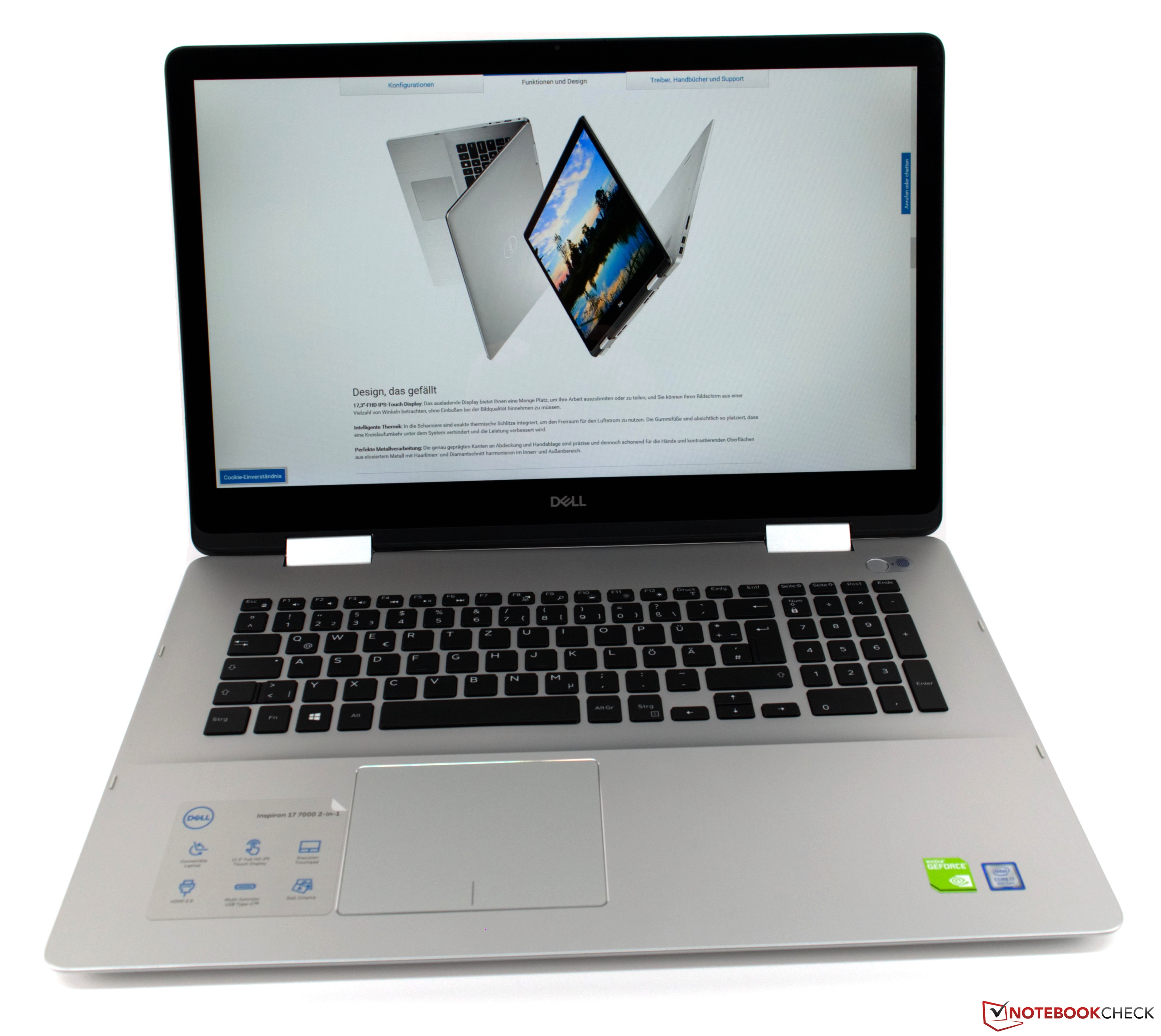 7786 Dell Inspiron 17-7786 (i7-8565U, 16 GB, 17-inch Touch, MX 150 ...