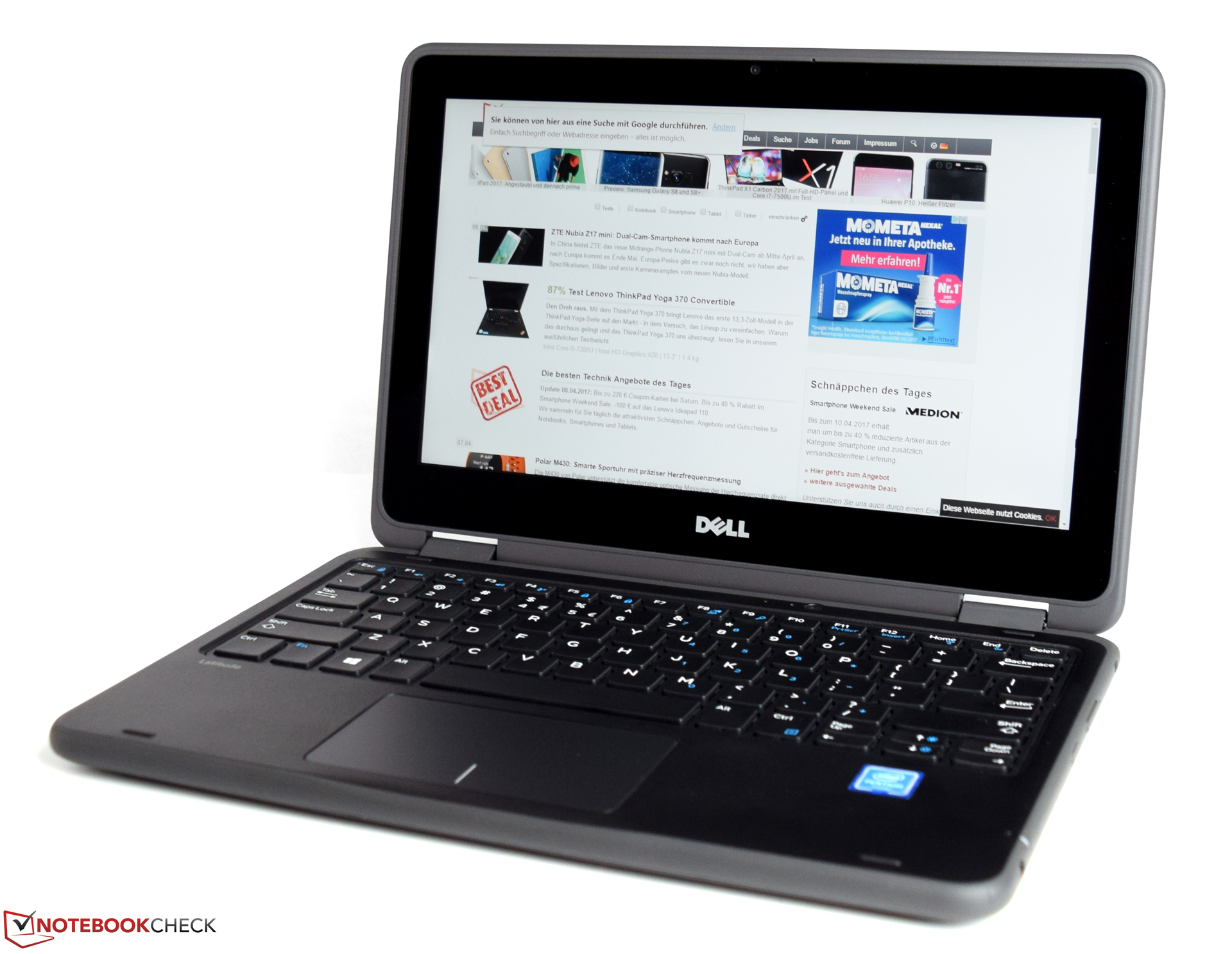 Dell Latitude 3189 (N4200, HD) Convertible - NotebookCheck.net