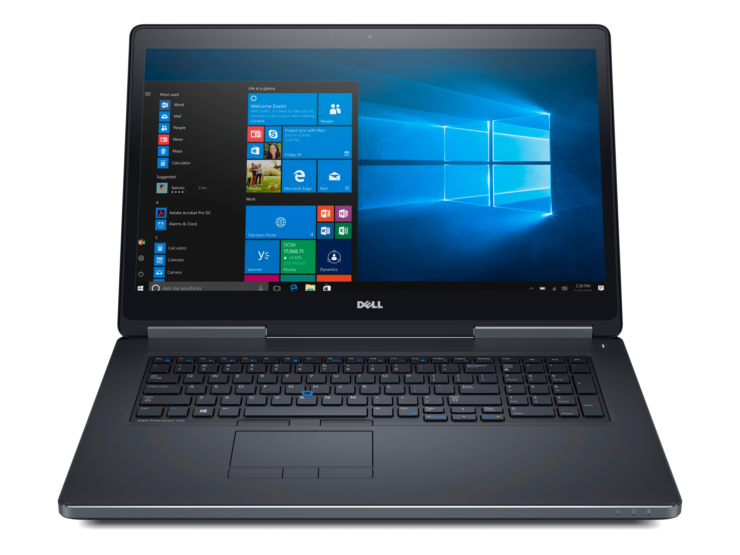 مشخصات، قیمت و خرید لپ تاپ Dell Precision 7720 Intel Core i7-6820HQ P5000 16GB BestLaptop4u.com